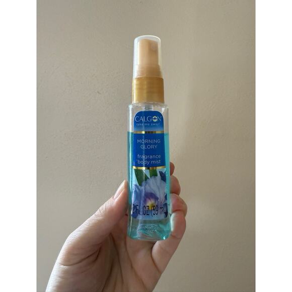 Calgon Morning Glory Fragrance Body Mist Delicate Scent 2 fl oz / 59 mL 3/4 Full - Picture 1 of 4